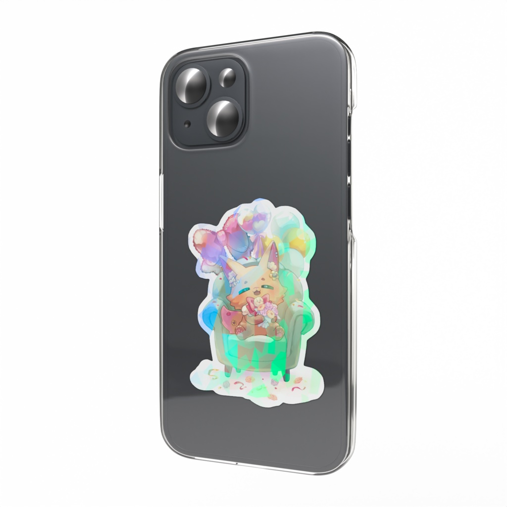 2026誕生日けものホログラムステッカー(スマホはつきません