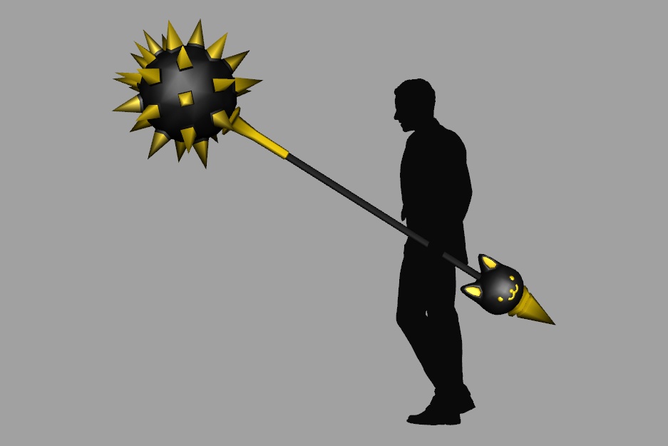 オリジナル武器モデル「うさねこウェポン」