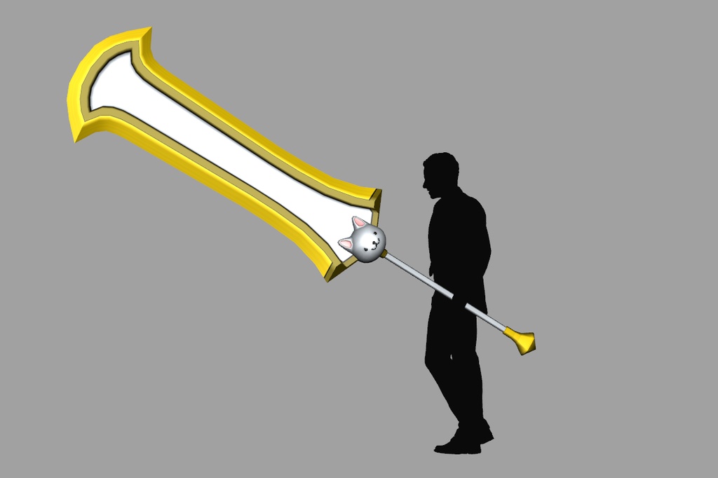 オリジナル武器モデル「うさねこウェポン」