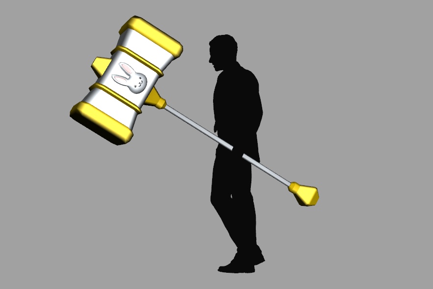 オリジナル武器モデル「うさねこウェポン」