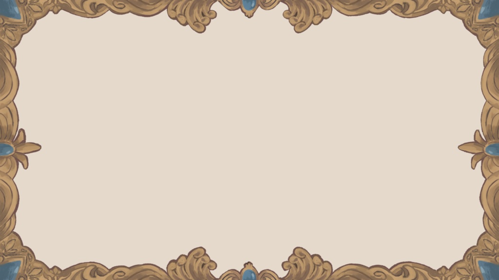 フリー素材 枠 Trpgとか配信の素材屋さん Booth