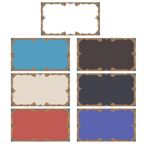 【無料版・投げ銭】フリー素材 枠