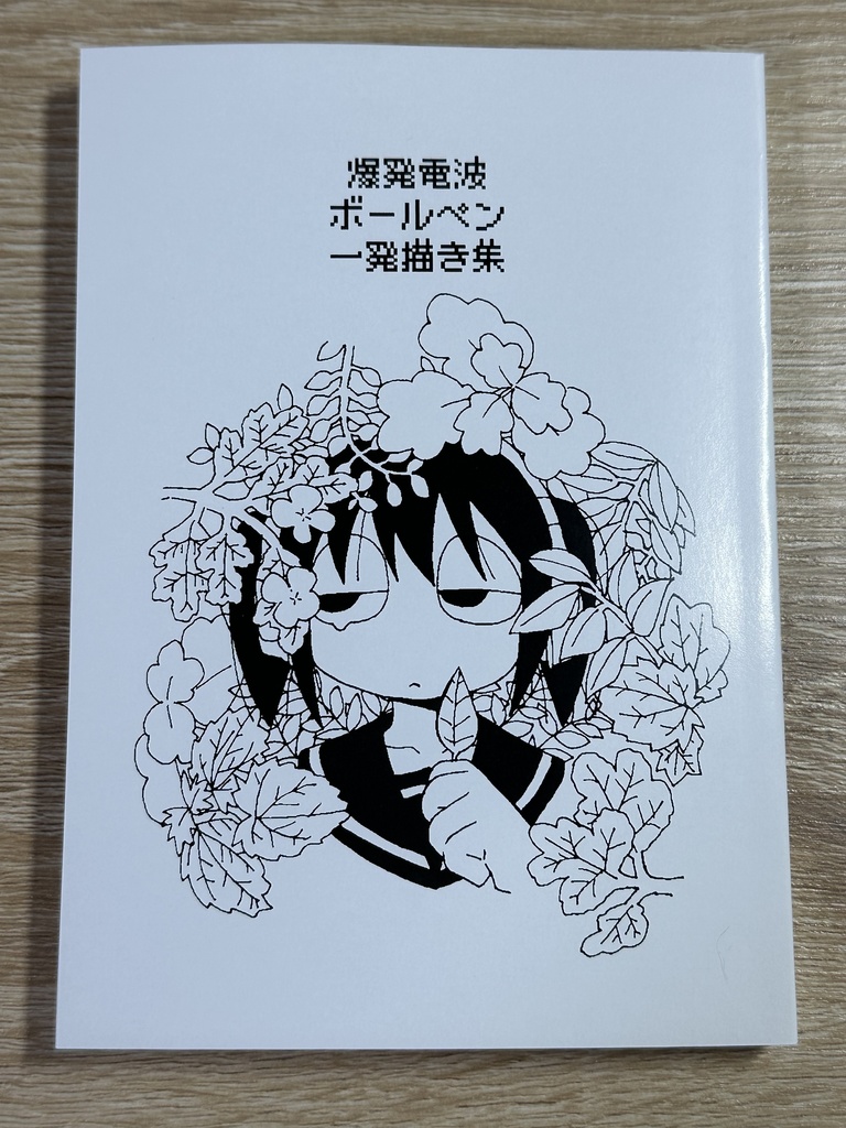 爆発電波ボールペン一発描き集 文庫本