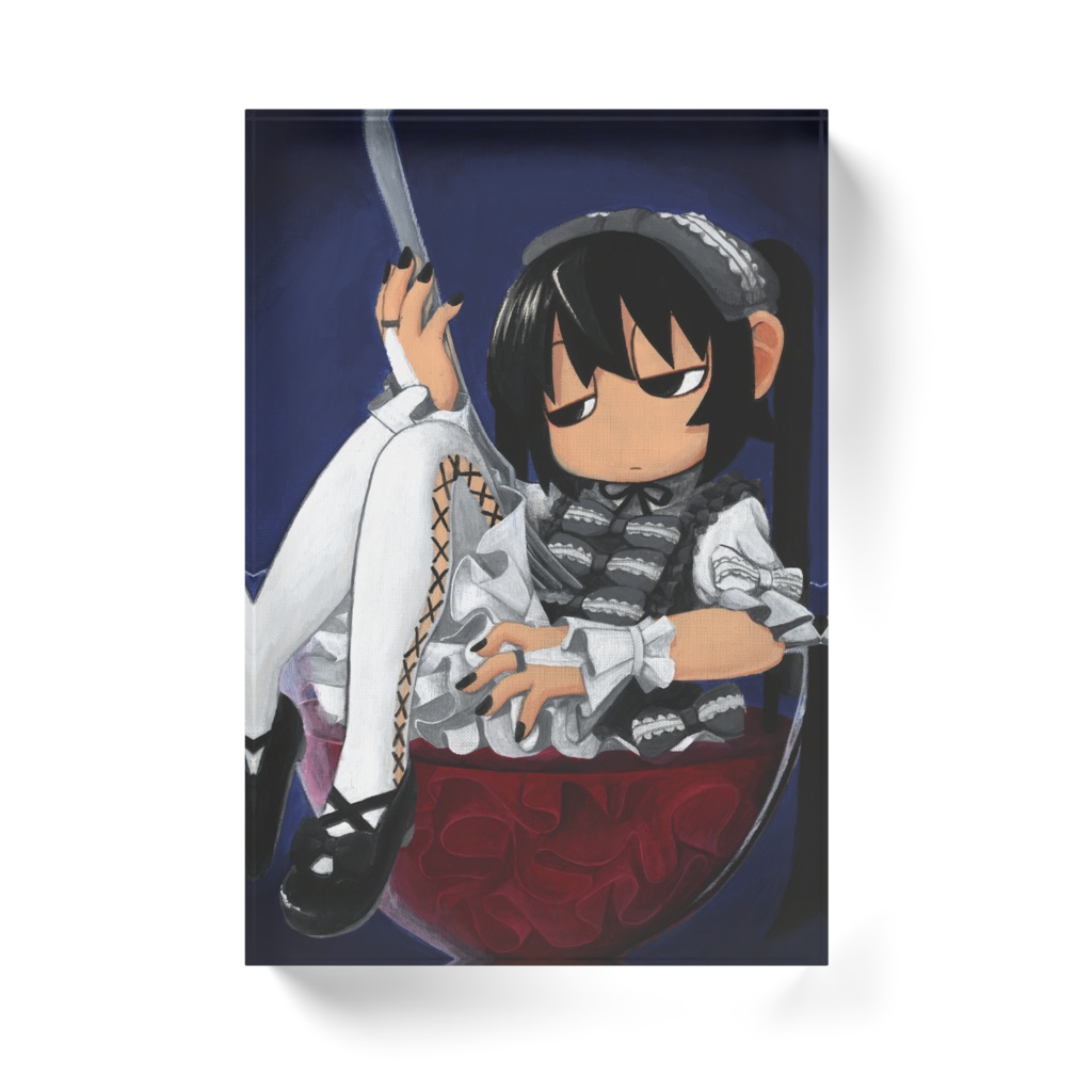 「グラス」アクリルブロック