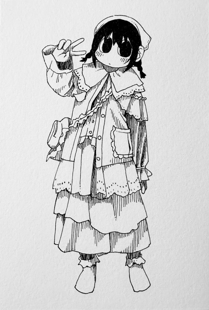 原画「ふりふり」