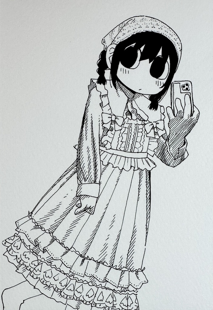 原画「エプロン」