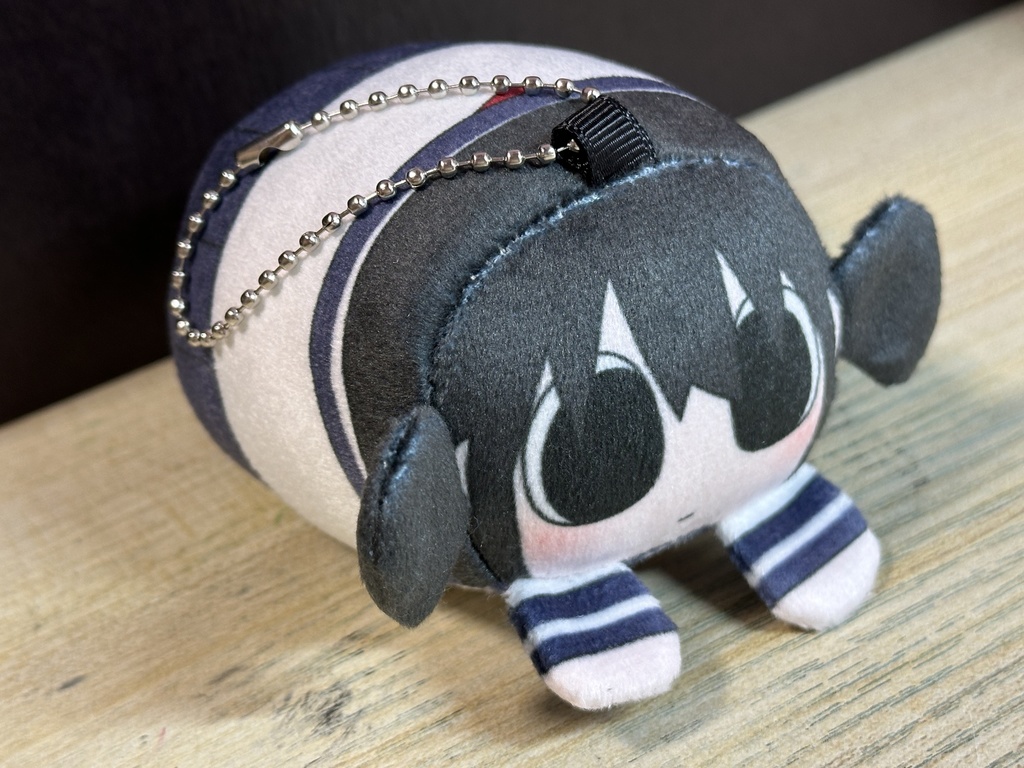 歯車ハサミ丸ぬいキーホルダー