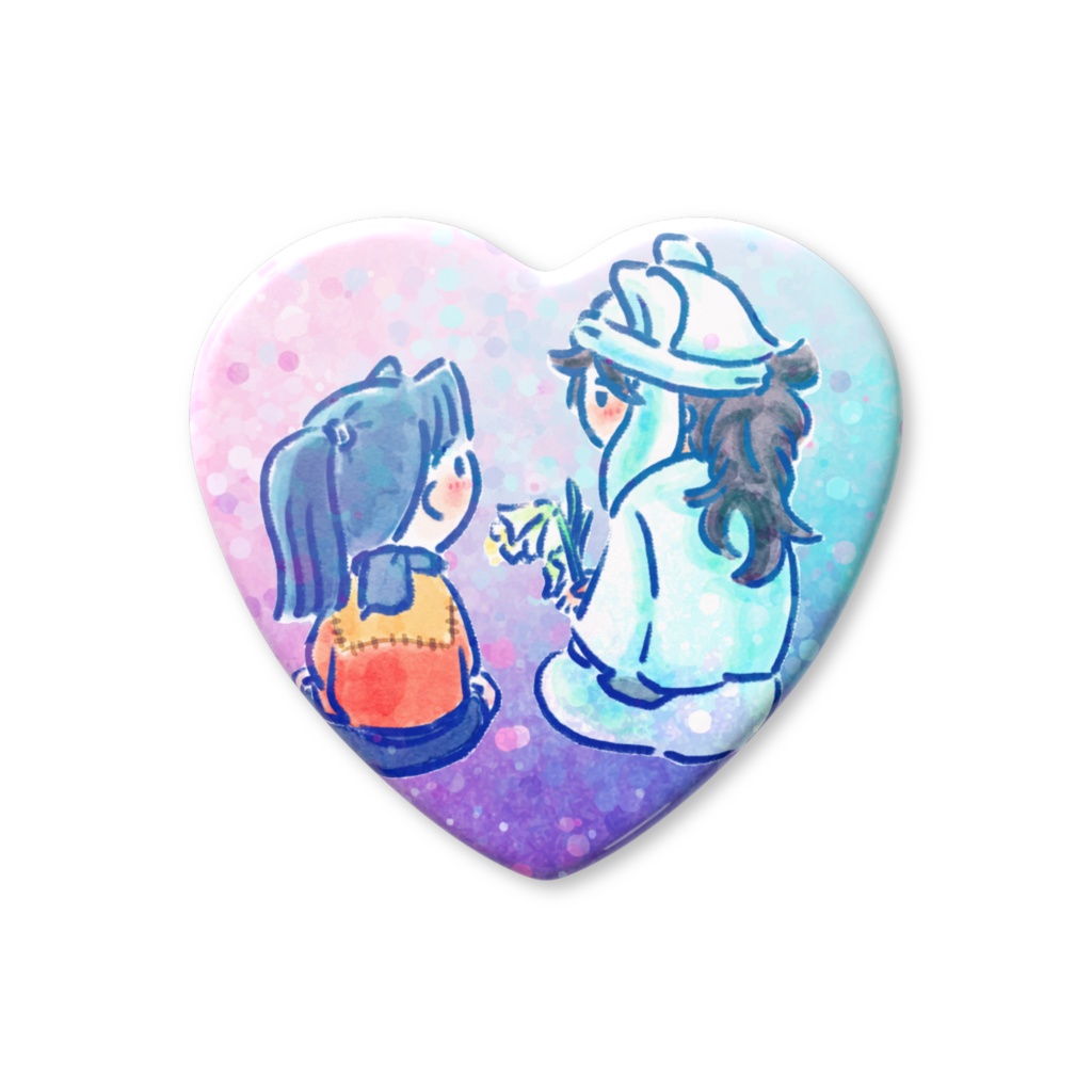 天＆きり缶バッジ