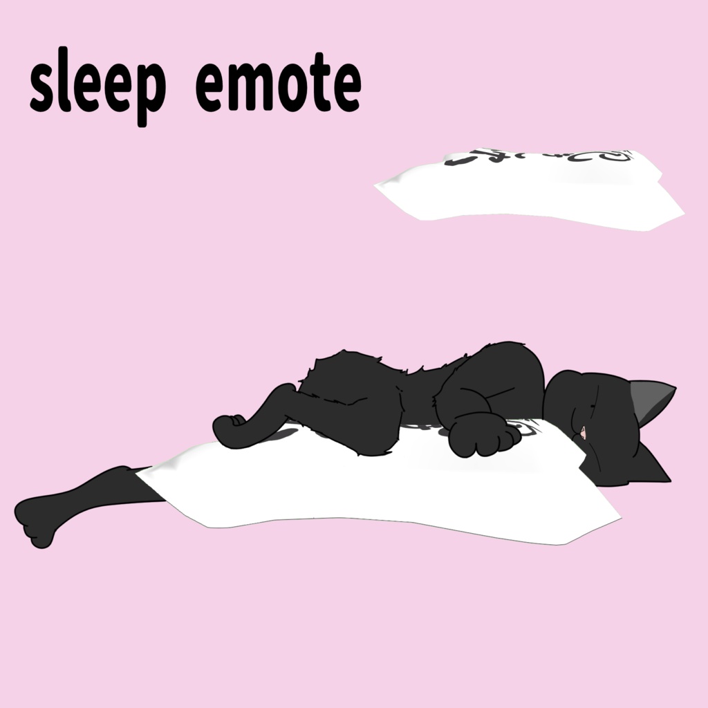 オリジナル3Dモデル「抱き枕アバター/Dakimakura Avatar」