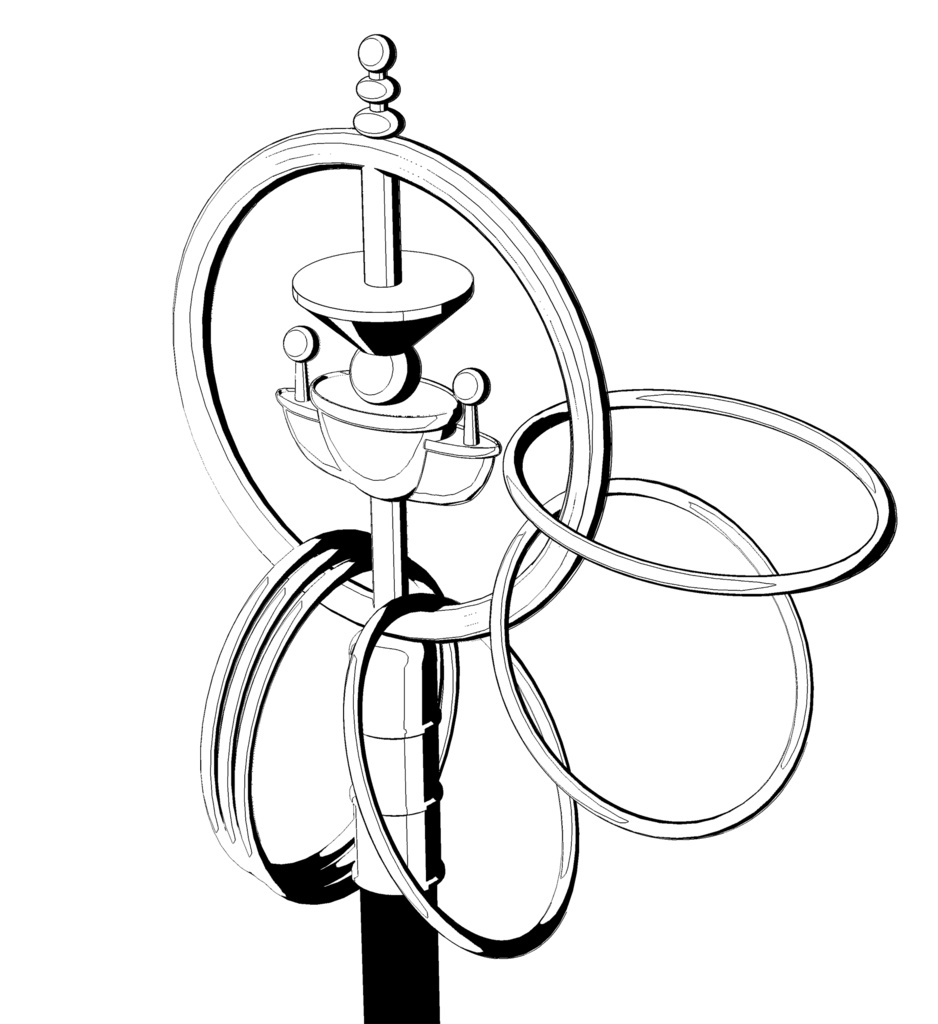 【3Dデータ】積怒の錫杖