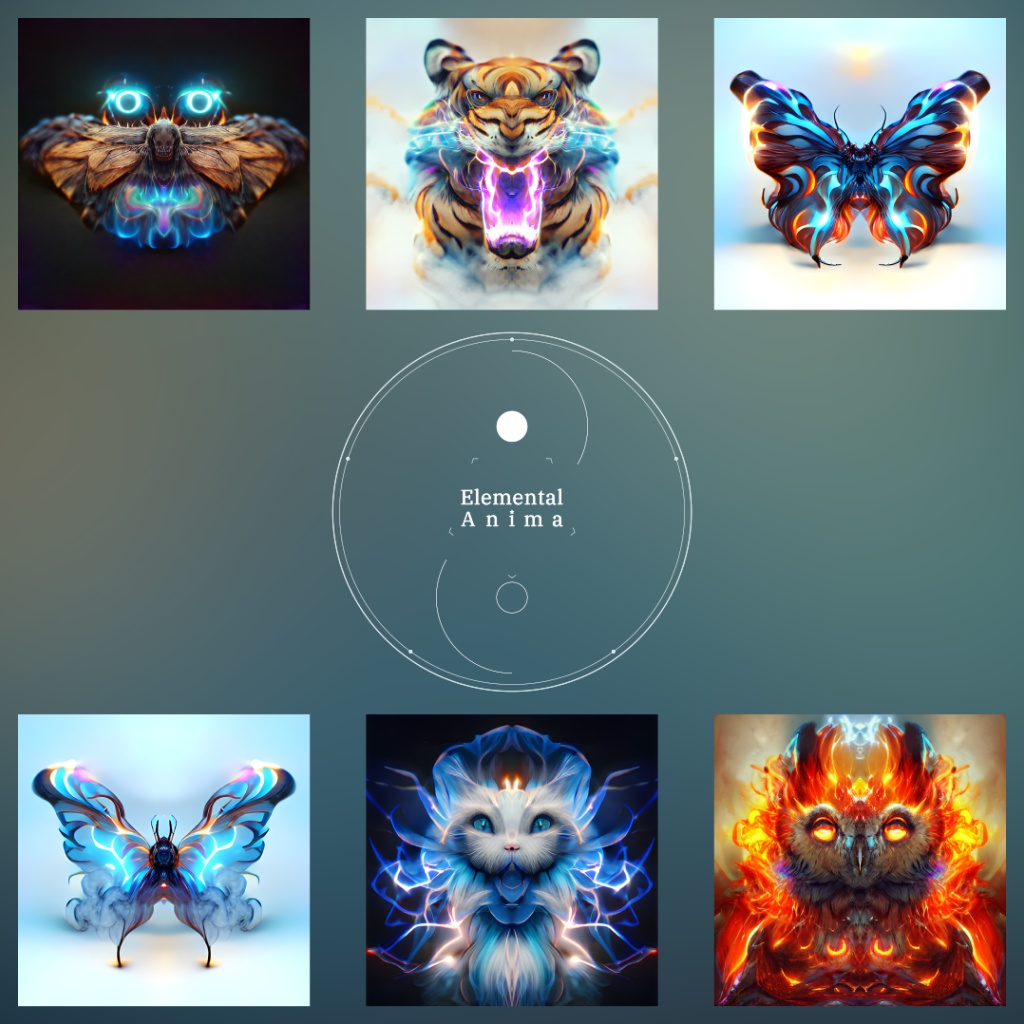 Elemental Anima #0010 キッズTシャツ