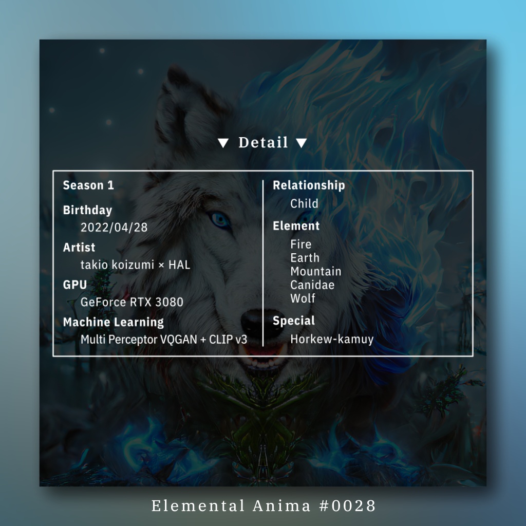 Elemental Anima #0028 Tシャツ
