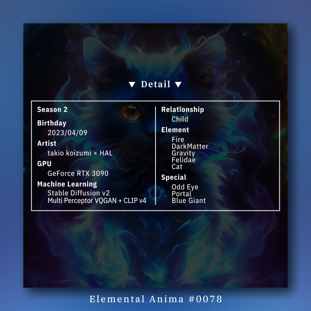 Elemental Anima #0078 Tシャツ