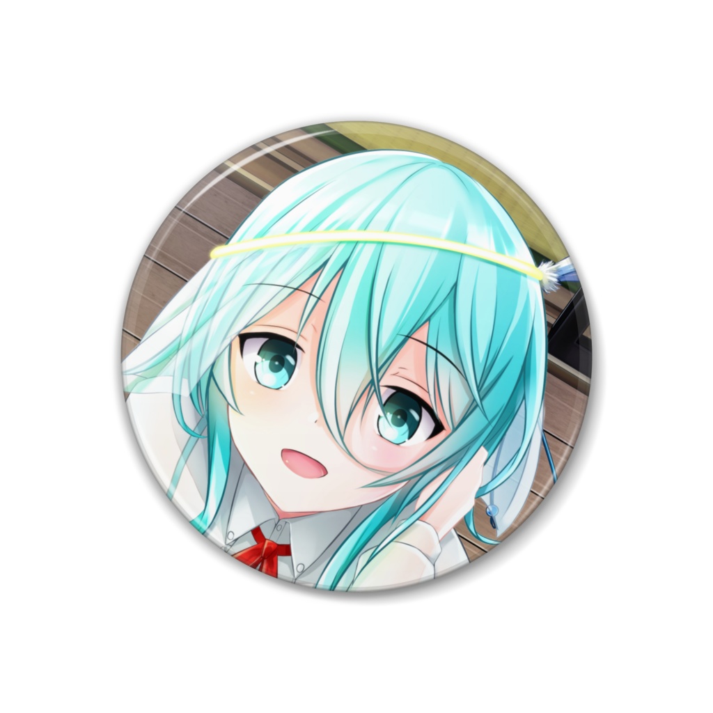 紗彩木ひそり缶バッジ