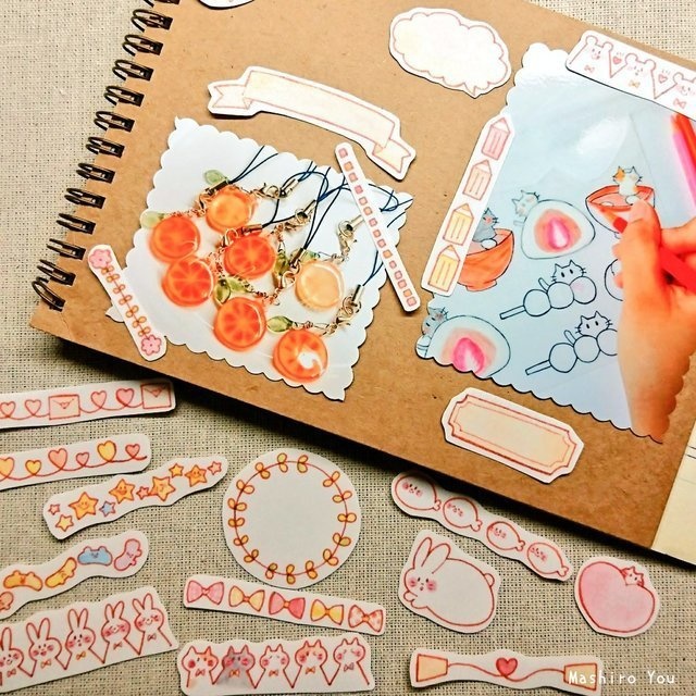 いろんなせん。マスキングラインシール