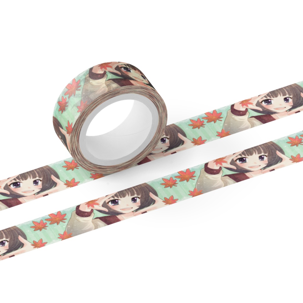 声優さんマスキングテープ(本渡楓ちゃんver.)