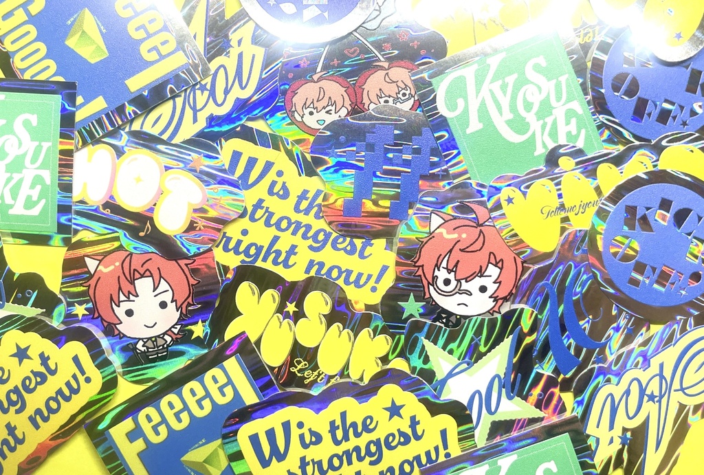 キラキラ315!! W最強ステッカー