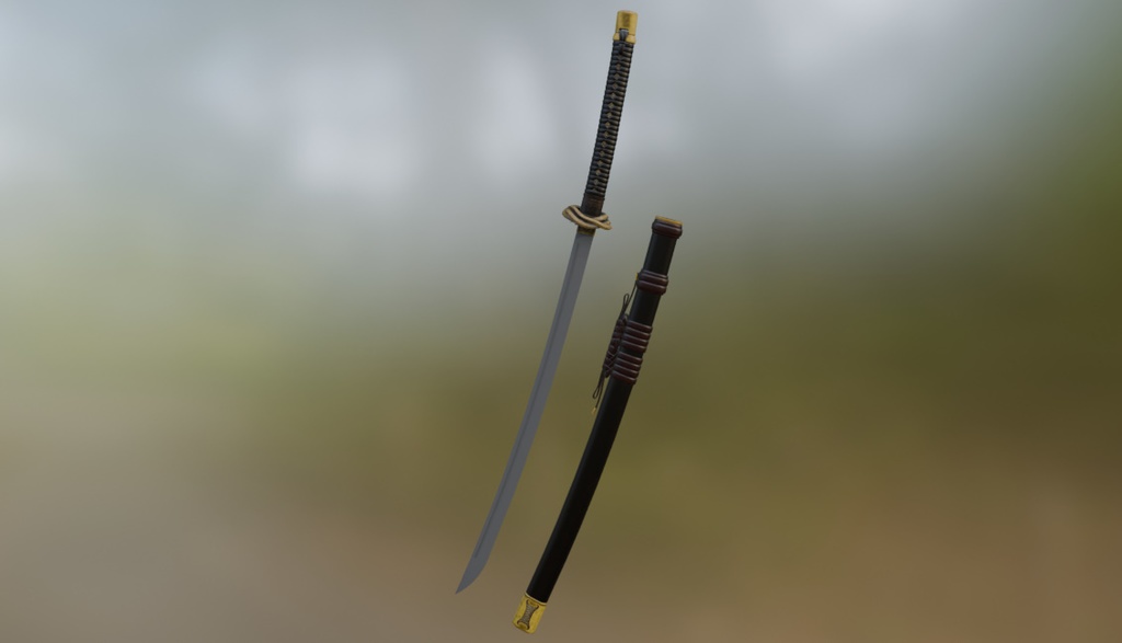 Dragon Katana (FBX)