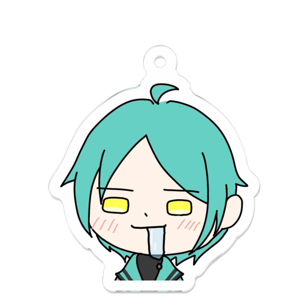 よつべえアクリルキーホルダー(よだれ)