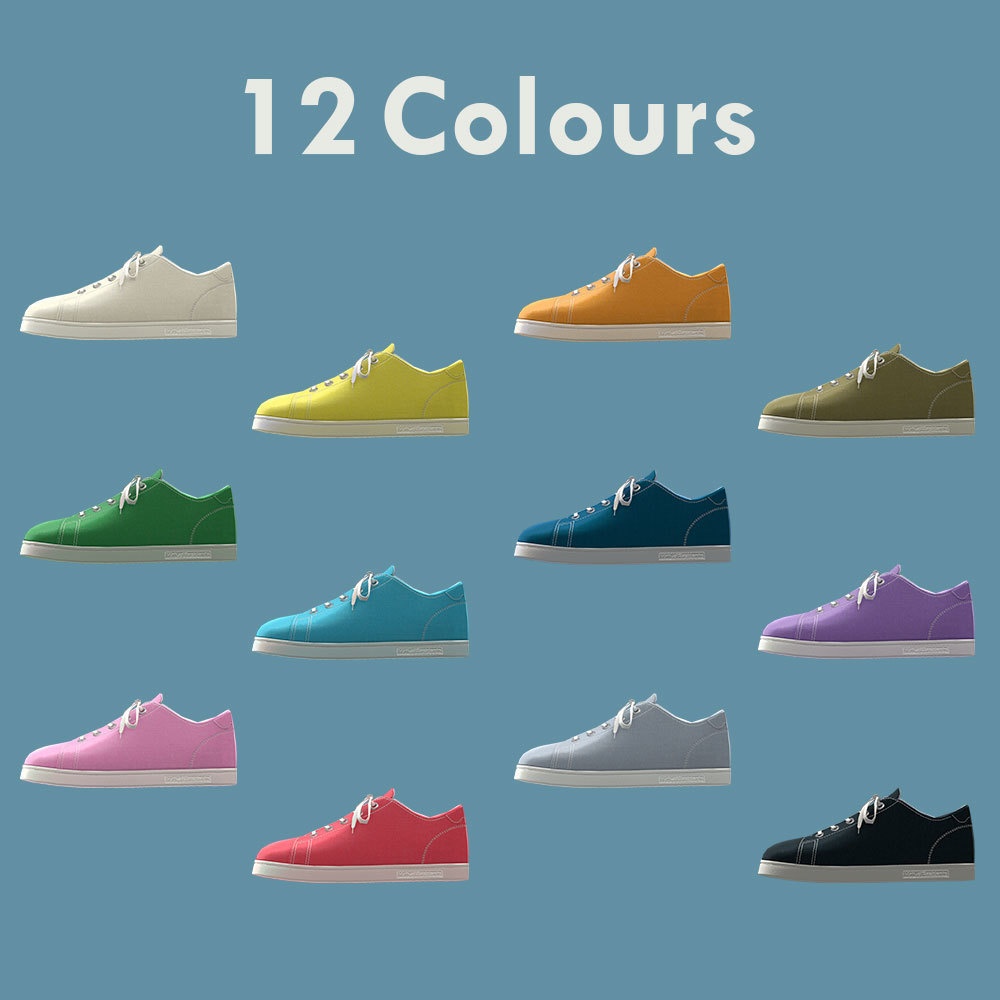 【VRChat想定】ベーシックスニーカー