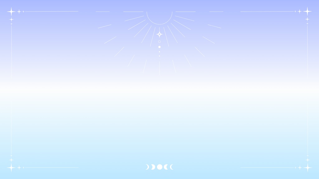 【無料】シンプルで使いやすい背景 - 月 / moon