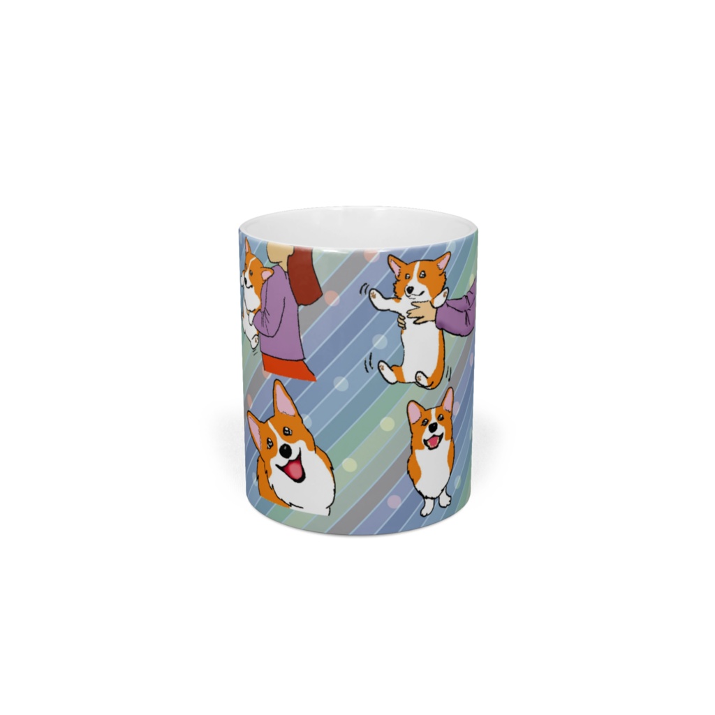 コーギーの コギ男のマグカップ A