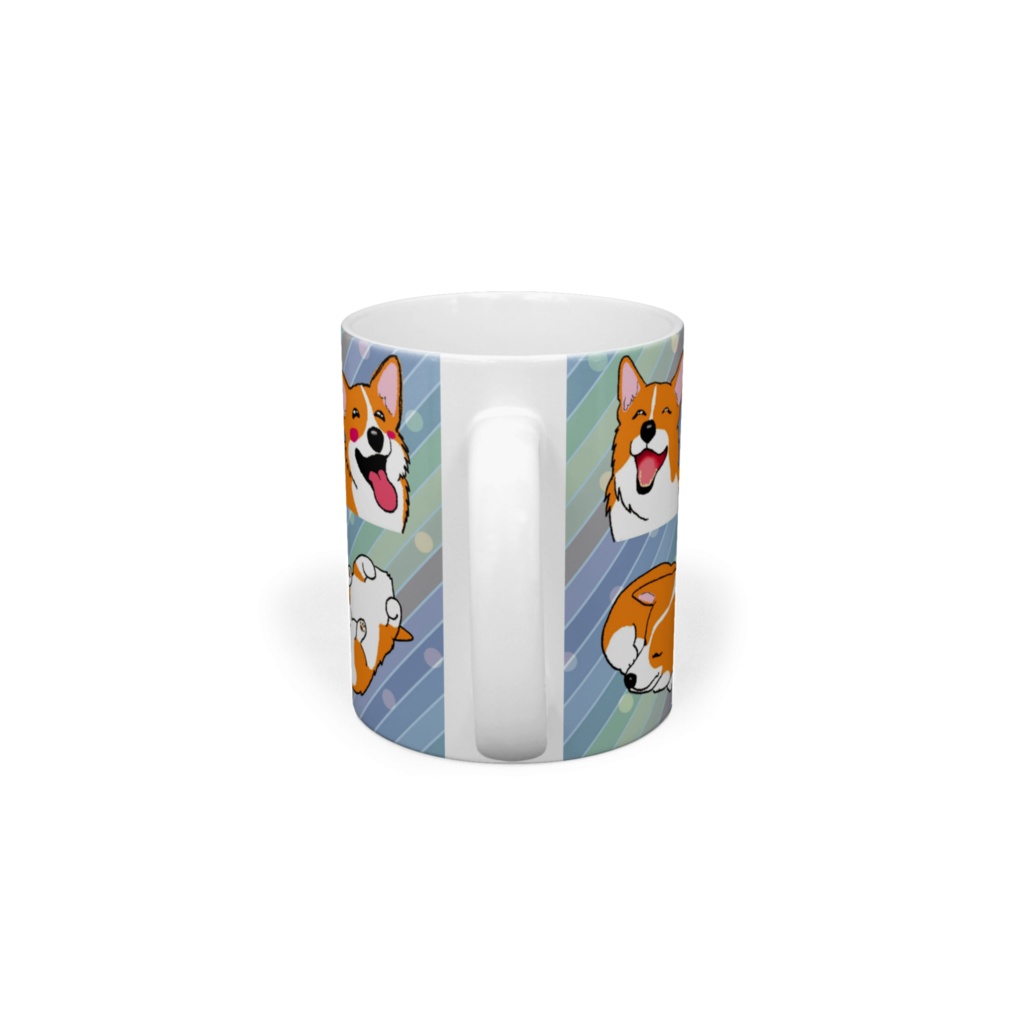 コーギーの コギ男のマグカップ A