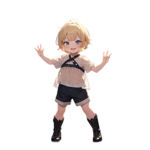 なんちゃってファンタジー(ハーフリング男性)