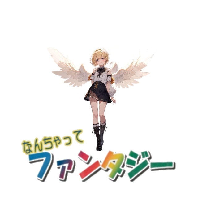 なんちゃってファンタジーキーホルダー(女性天使)