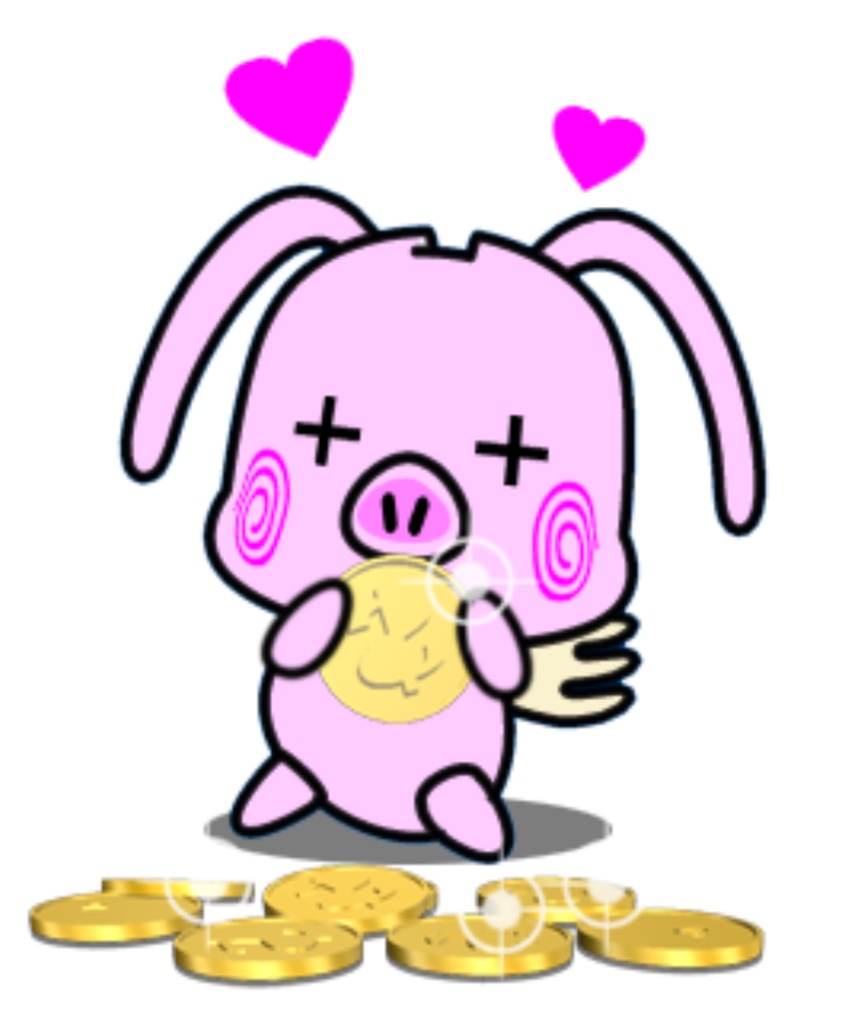 貯金箱ブーちゃん(Love money)