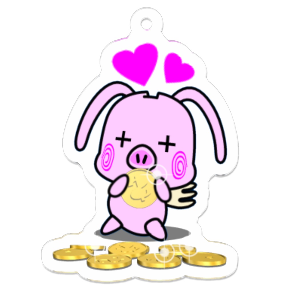 貯金箱ブーちゃん(Love money)