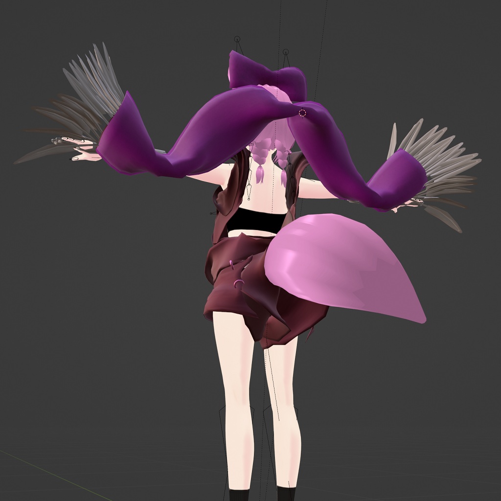 Feather Outfit v0.1 and Glitter Shader