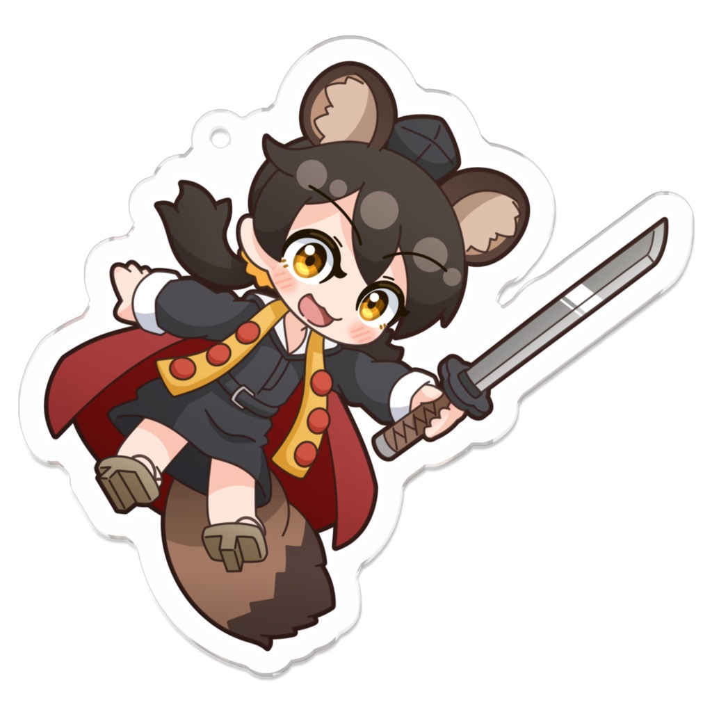 狐狸師匠 アクリルキーホルダー