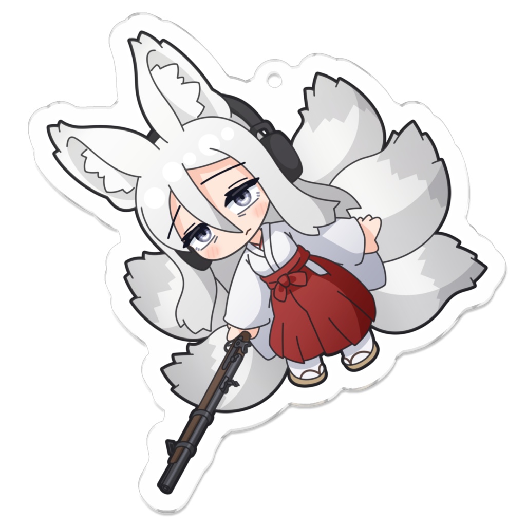 狐狸師匠 アクリルキーホルダー