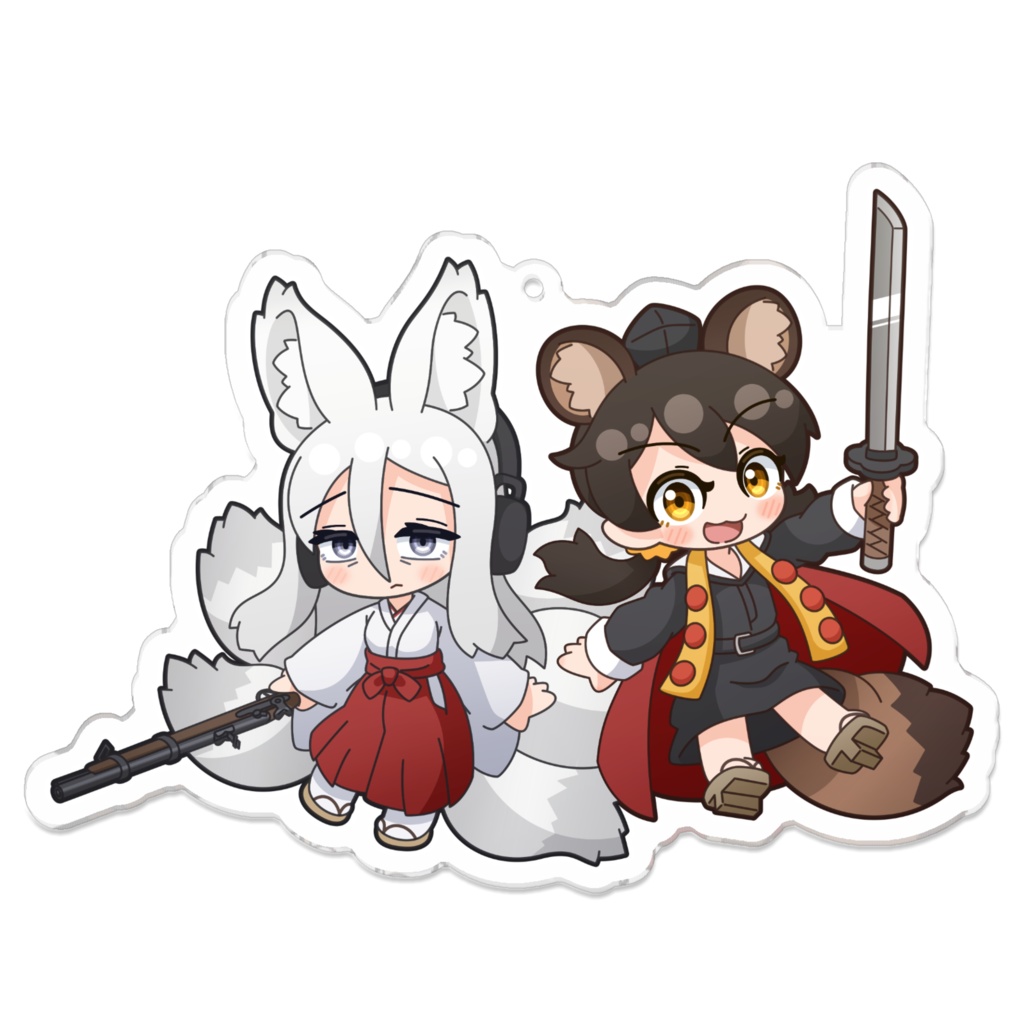 狐狸師匠 アクリルキーホルダー