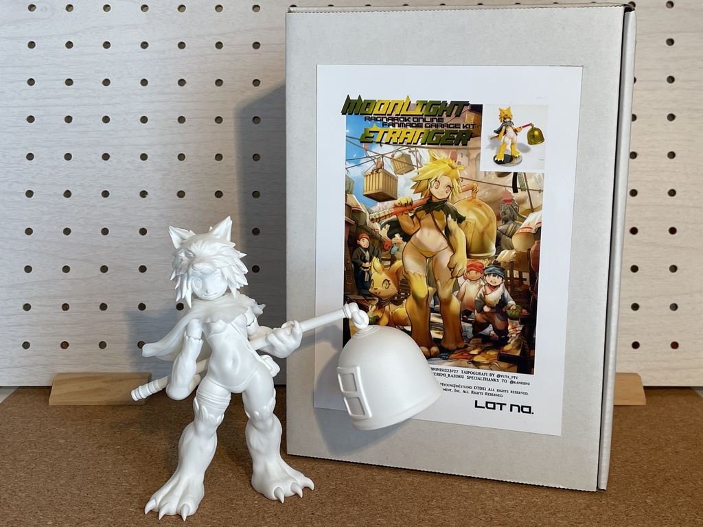 ラグナロクオンライン 「月夜花」ガレージキット【moonlight étranger】 ムーンライト=エトランゼ