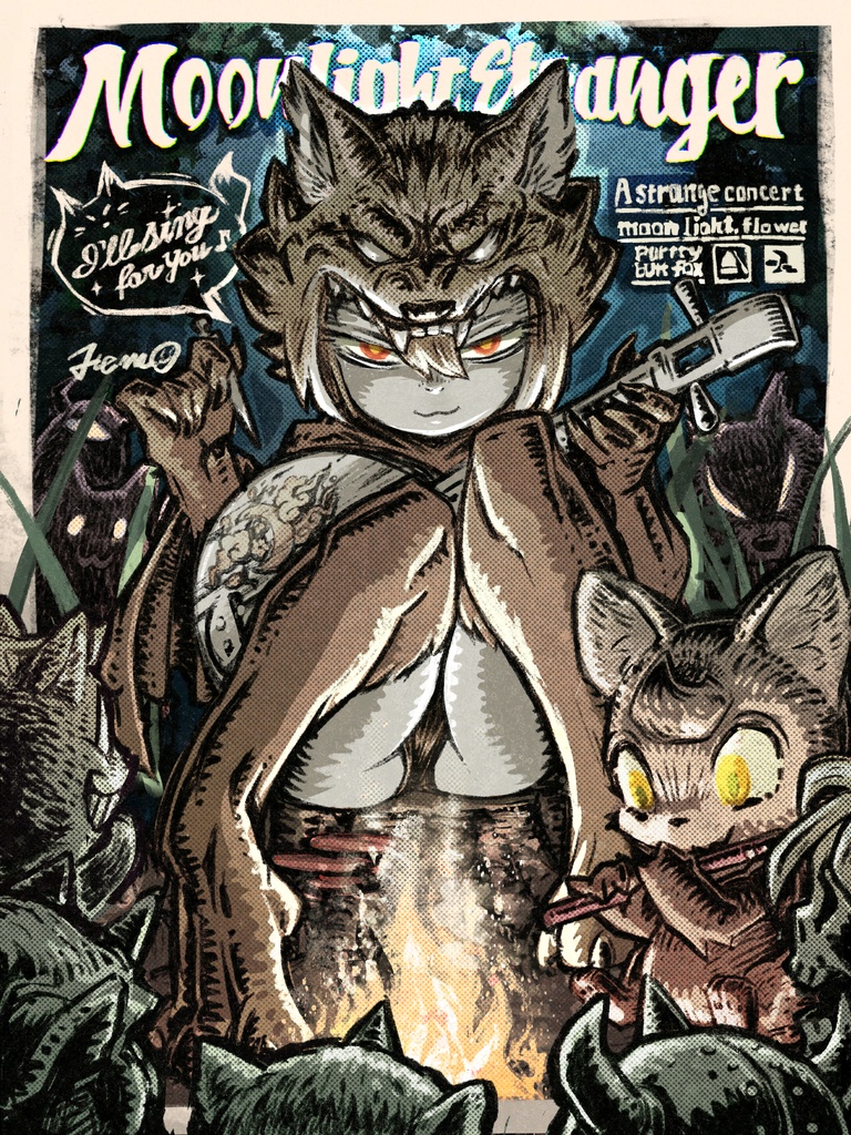 ラグナロクオンライン 「月夜花」ガレージキット【moonlight étranger】 ムーンライト=エトランゼ