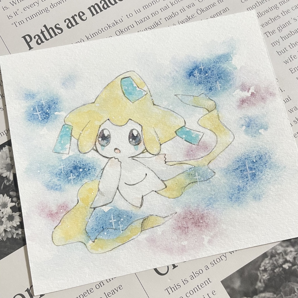 「scintillation」ジラーチ 手描きイラスト