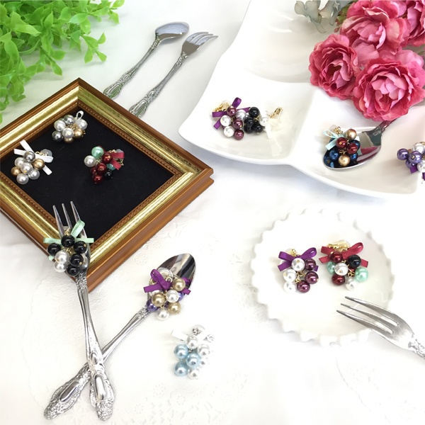 【刀剣乱舞】玉集めイヤリング(ピアス変更可)