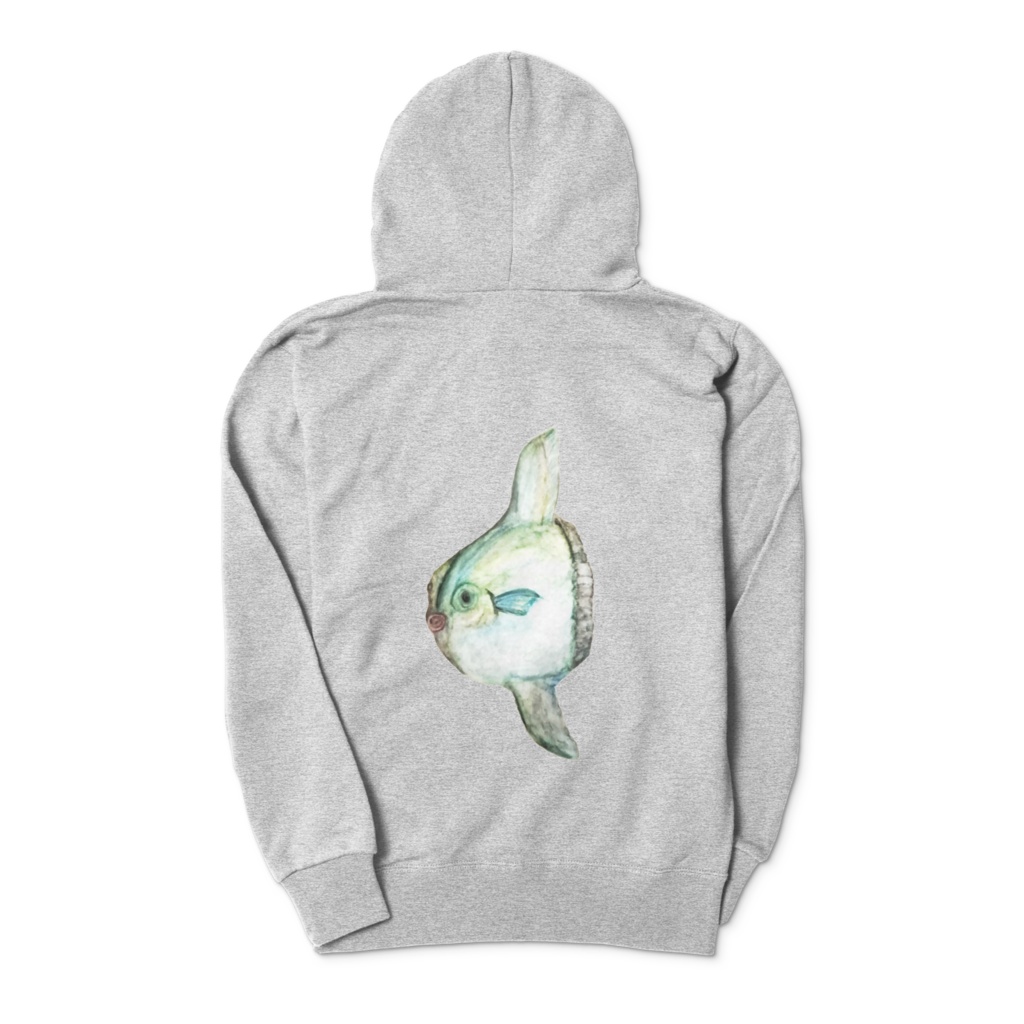 マグロマンボウパーカー