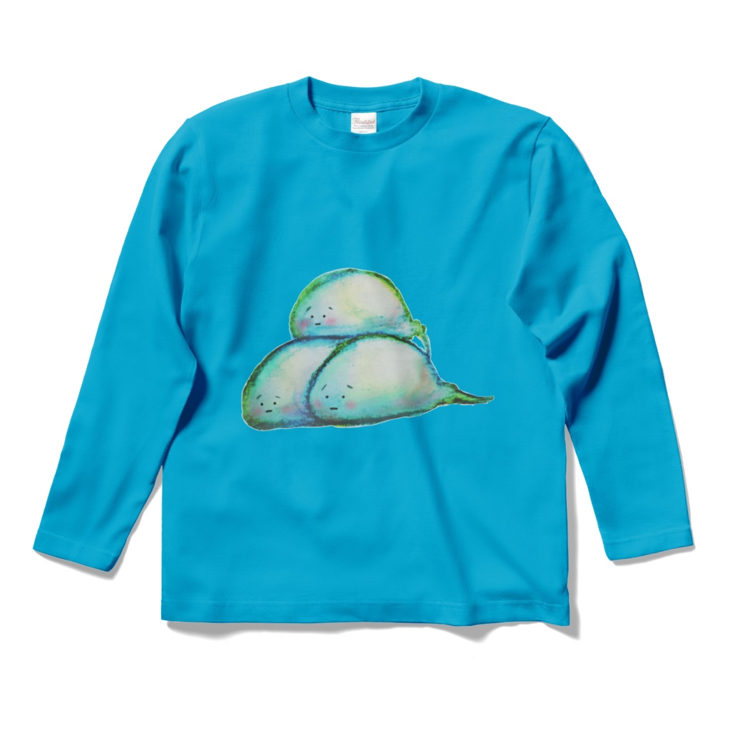 (´･_･`)～　アオイロシャツ