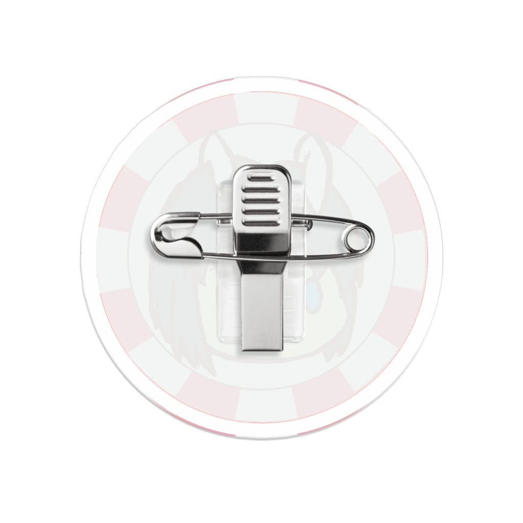 バニー式チップ風アクリルバッジ