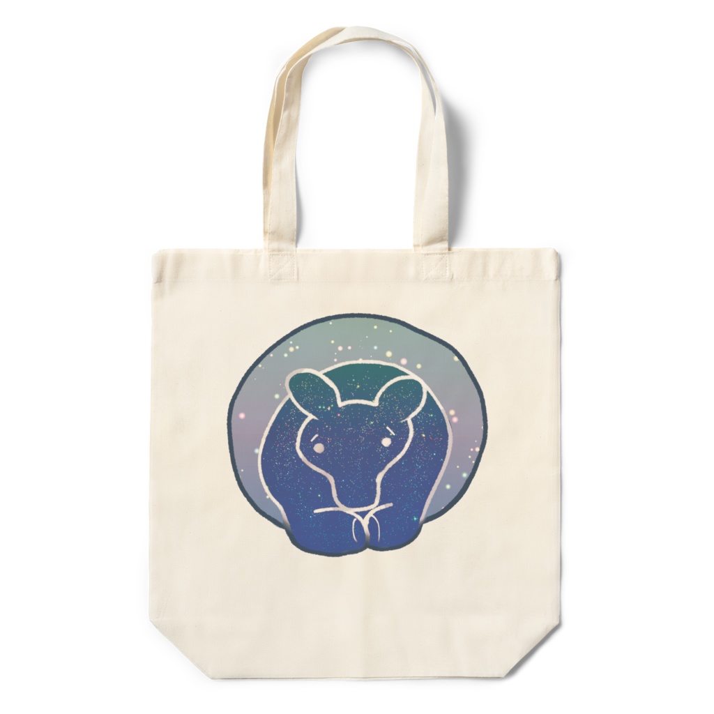 星屑バクのエコバッグ