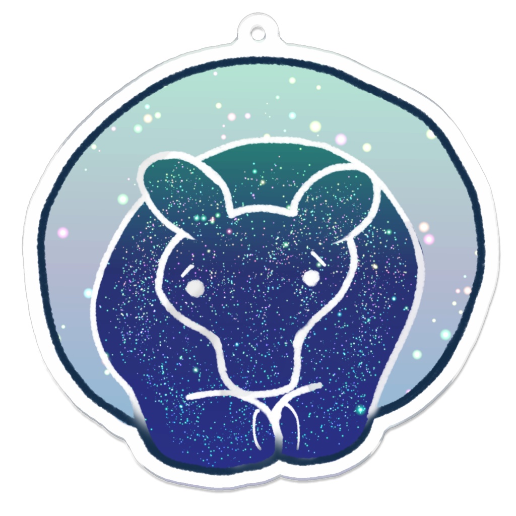 星屑バクキーホルダー