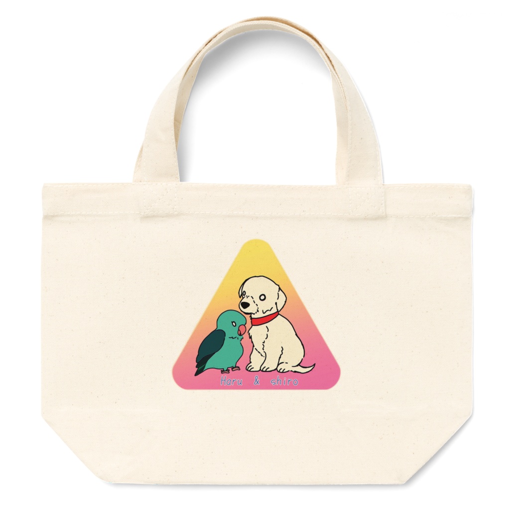 しろちゃんはるちゃんミニトート