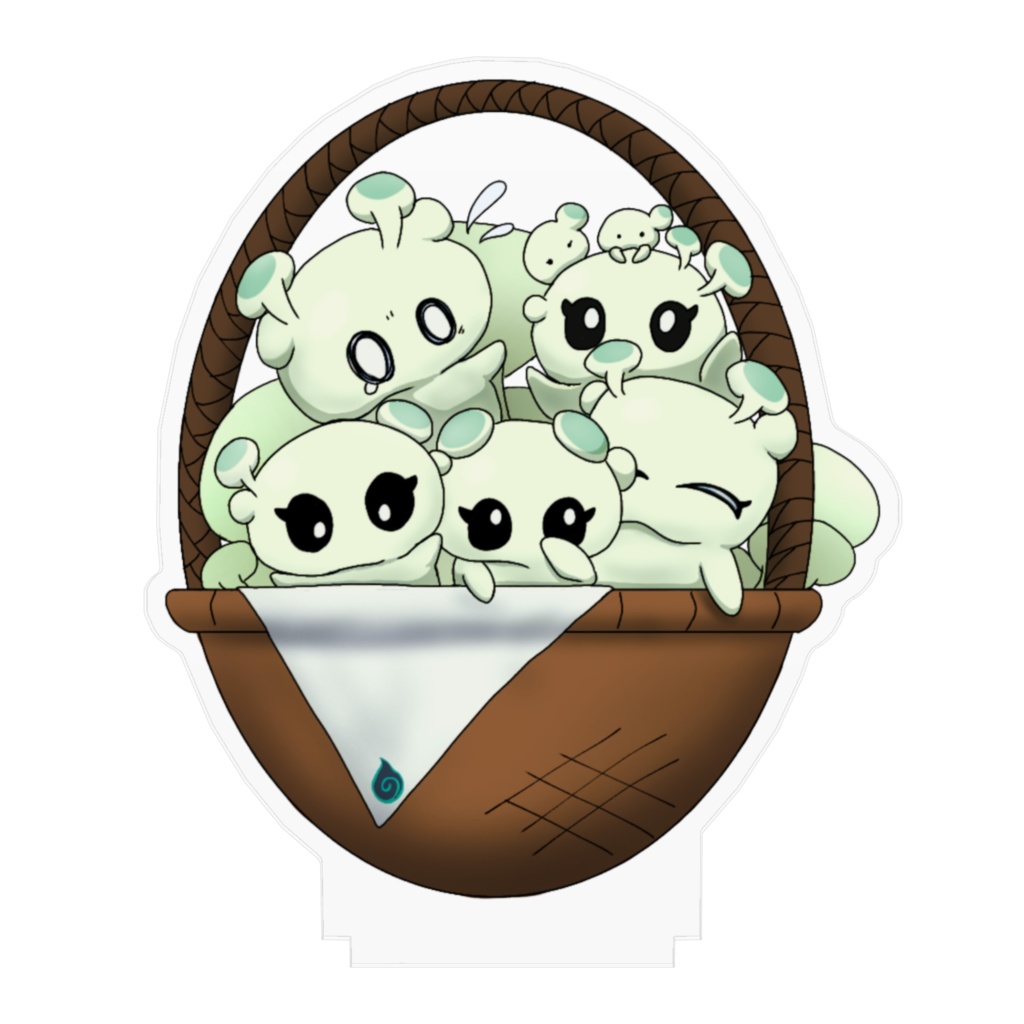 コンちゃんアクリルスタンド