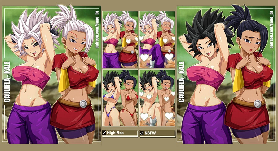 Kamin Kale & Oren Caulifla (DB Heroes) PACK 02