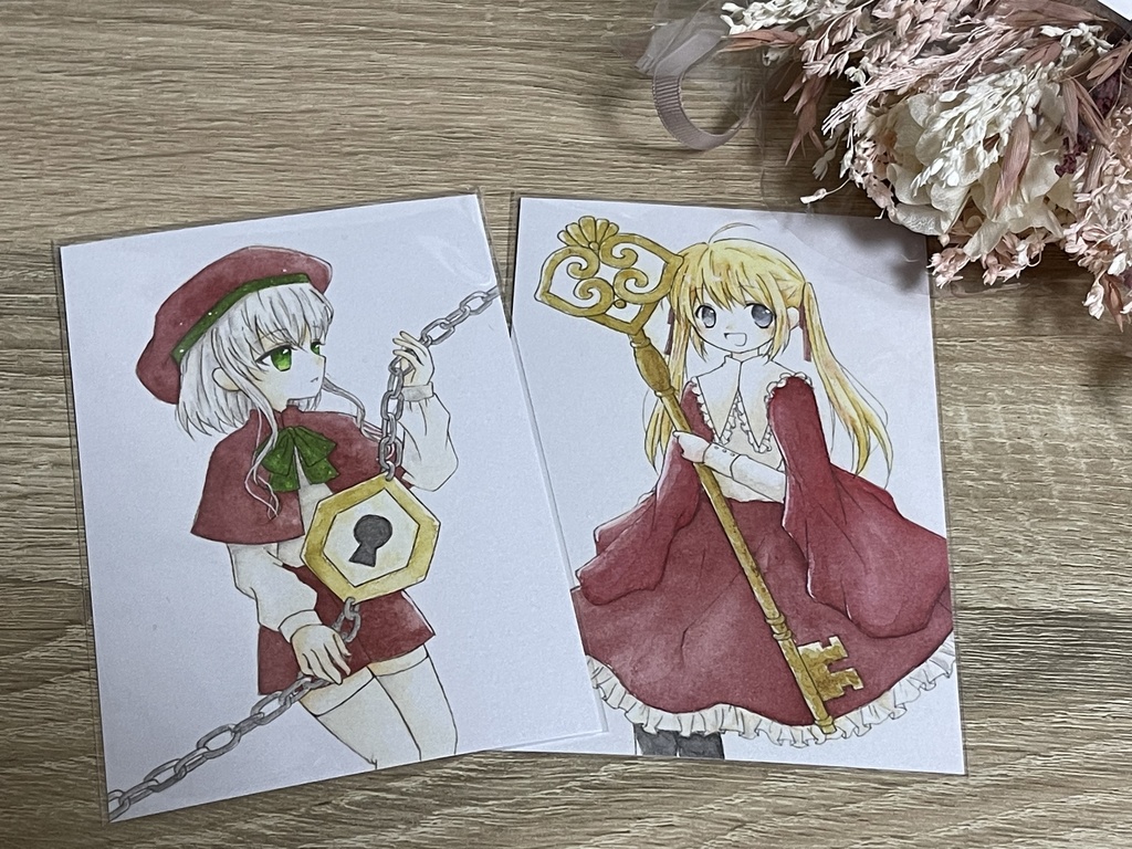 ポストカードセット「とある茶葉展」