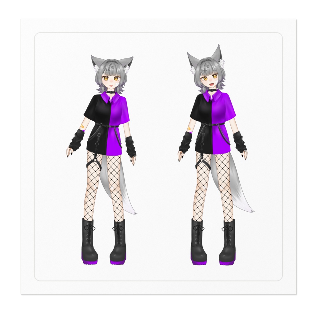 おうかみステッカーに!(通常しうんさん2パターン)