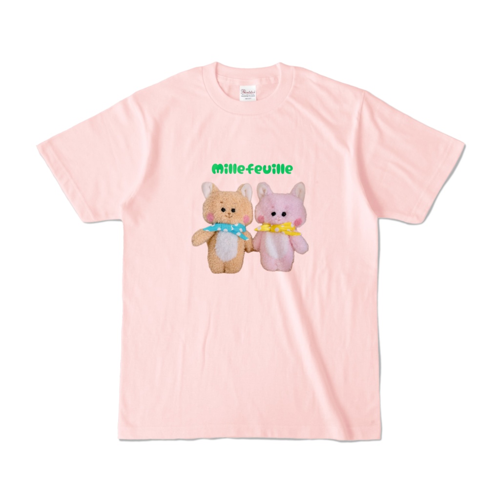 ミルとフィー カラーTシャツ